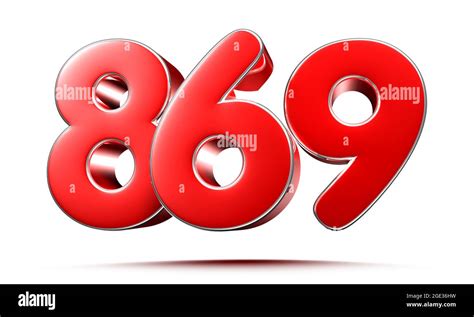 3D Lotto Number: 869 .